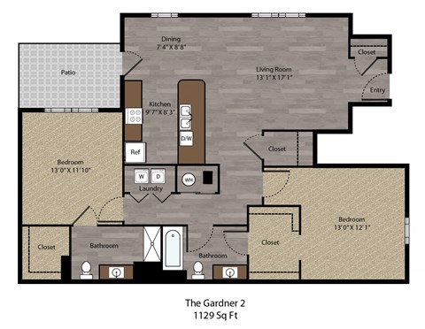 1733 Bellmeadow Drive 1-3 Beds Apartment, Townhouse for Rent - Photo Gallery 26